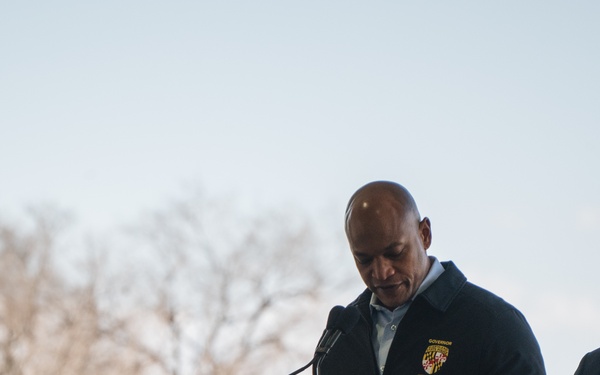 Maryland Governor hosts Francis Scott Key Bridge commemoration event one year after collapse
