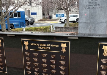 Walter Reed salutes Medal of Honor recipients