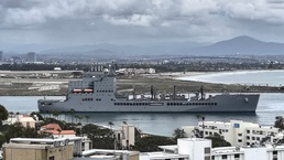 MSC Fleet Replenishment Oiler USNS John Lewis Deploys in Support of Nimitz Carrier Strike Group