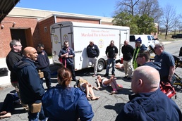 Fort Meade EMS hosts NAEMT tactical training for local providers