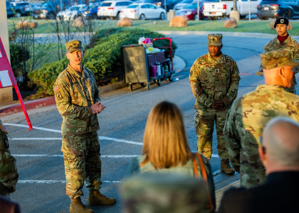 Reynolds Army Health Clinic Change of Responsibility Ceremony