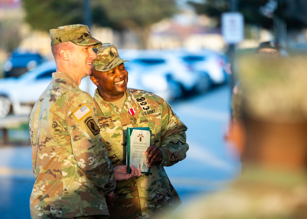 Reynolds Army Health Clinic Change of Responsibility Ceremony