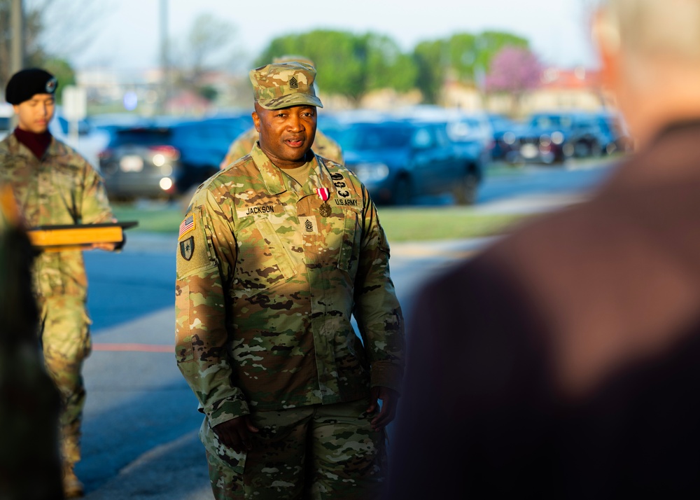 Reynolds Army Health Clinic Change of Responsibility Ceremony
