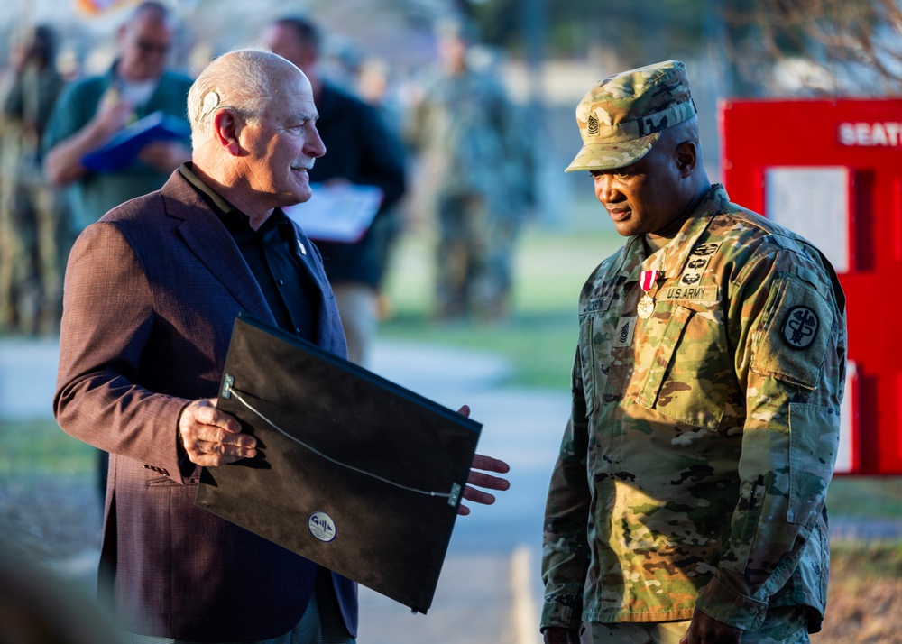 Reynolds Army Health Clinic Change of Responsibility Ceremony