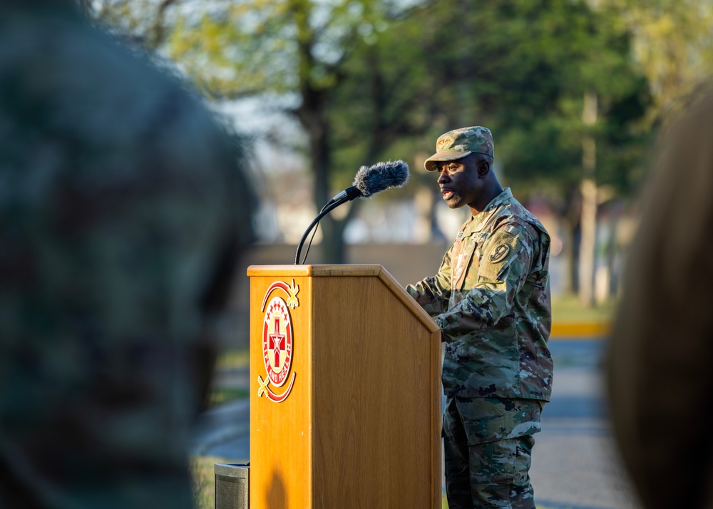 Reynolds Army Health Clinic Change of Responsibility Ceremony