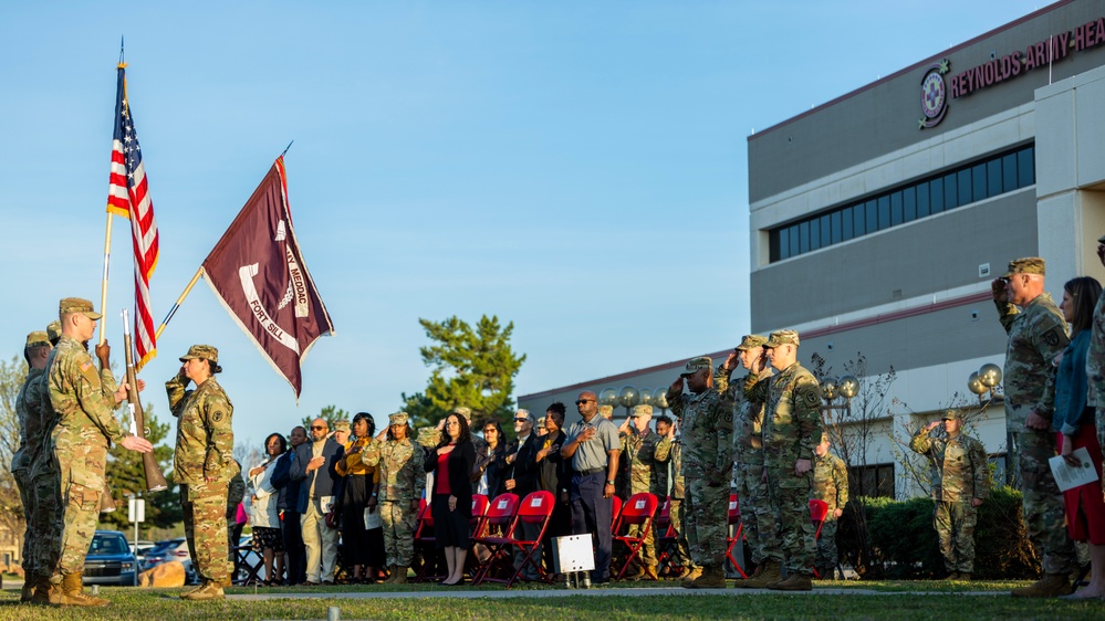 Reynolds Army Health Clinic Change of Responsibility Ceremony