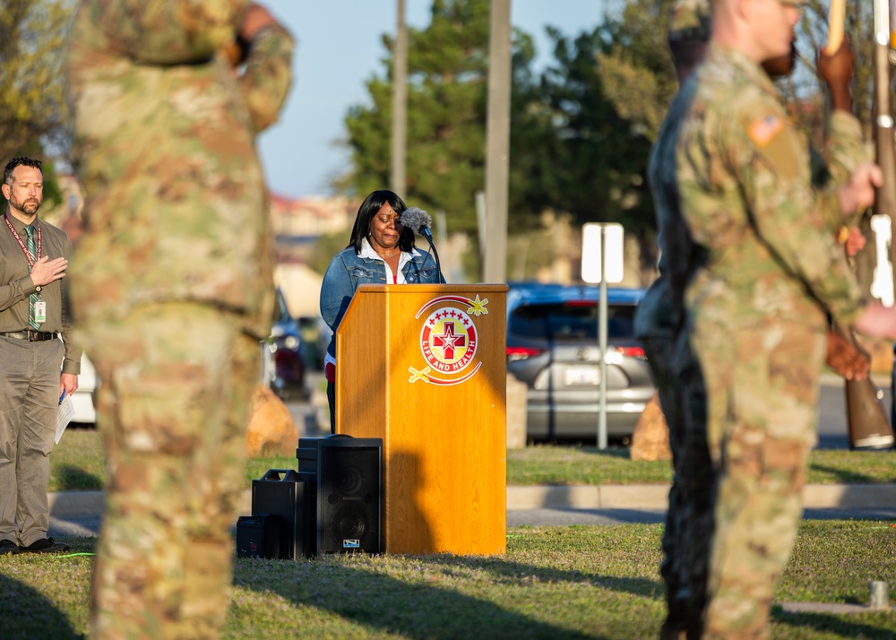 Reynolds Army Health Clinic Change of Responsibility Ceremony