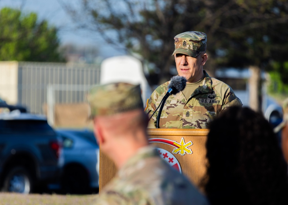 Reynolds Army Health Clinic Change of Responsibility Ceremony