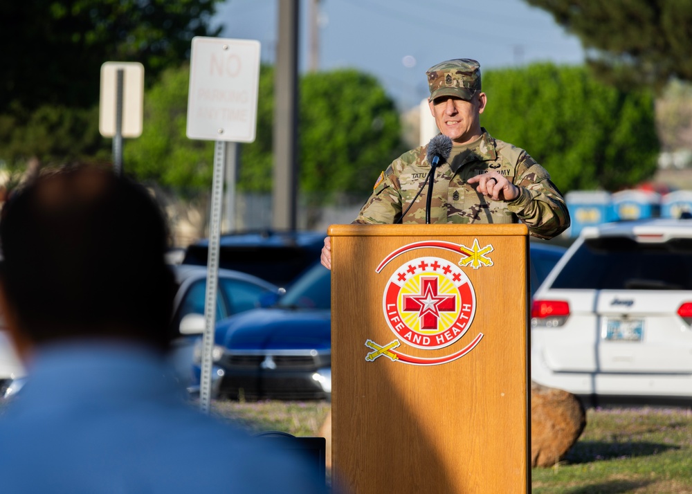 Reynolds Army Health Clinic Change of Responsibility Ceremony