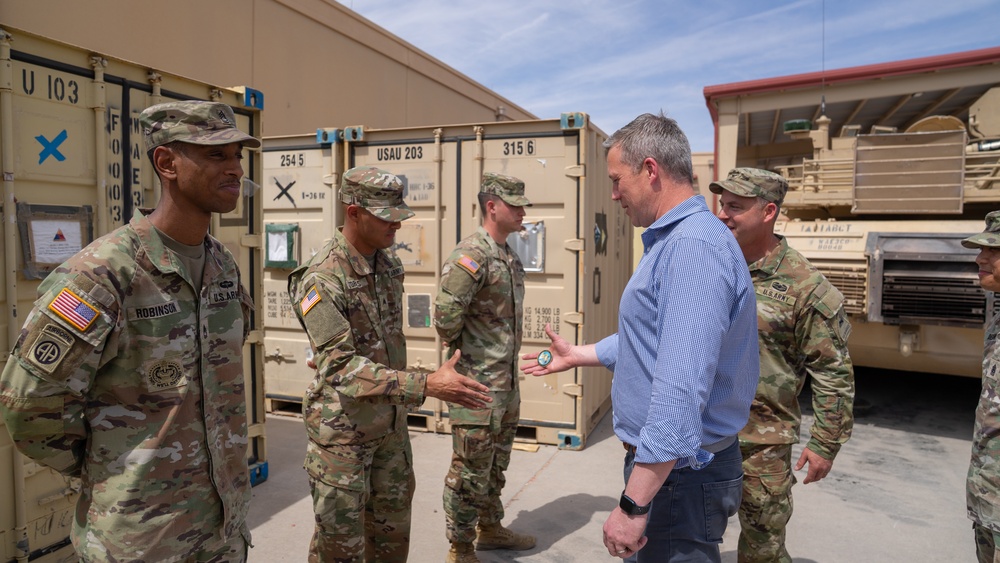 Secretary of the Army visits America’s Tank Division and Fort Bliss