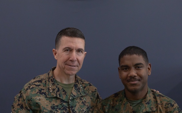 Training and Education Command Commanding General visits Marine Corps Engineer School