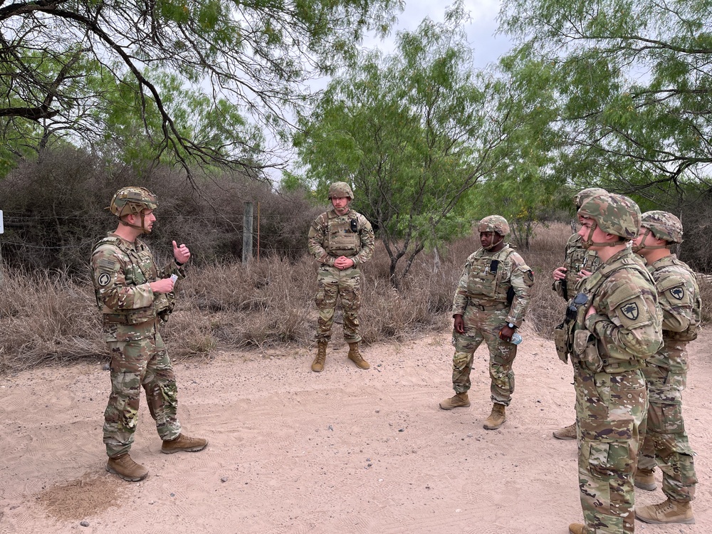 132nd Military Police Company supports southern border mission