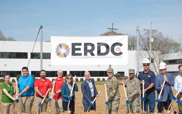 ERDC breaks ground on new Watercraft and Ship Simulation Facility