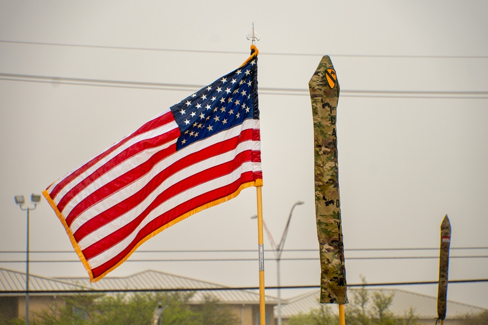 1st Cavalry Division Uncasing Ceremony
