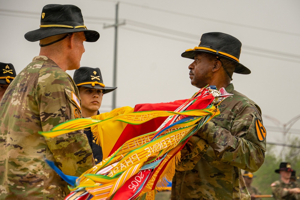 1st Cavalry Division Uncasing Ceremony