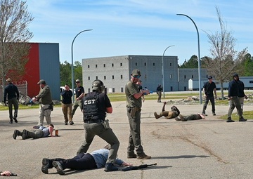 Multiple Civil Support Teams reacts to active shooter exercise