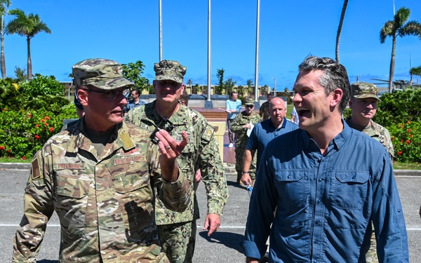 Secretary of Defense emphasizes lethality, deterrence on Guam