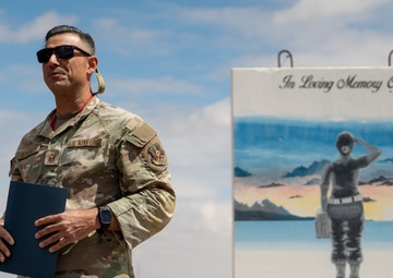 389th EFGS remembers “Mom” Morrow in CENTCOM area of responsibility