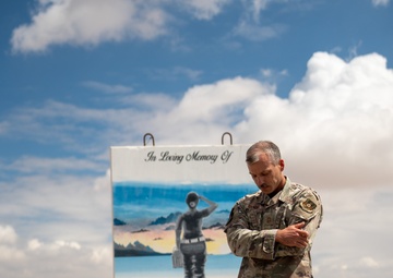 389th EFGS remembers “Mom” Morrow in CENTCOM area of responsibility