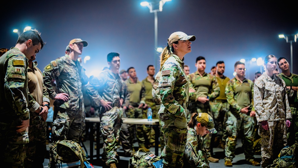 U.S. and Coalition partners participate in German Armed Forces Proficiency Badge qualification exam