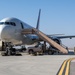 Airmen build and expand a hot cargo pad and marshalling yard in the U.S. CENTCOM AOR