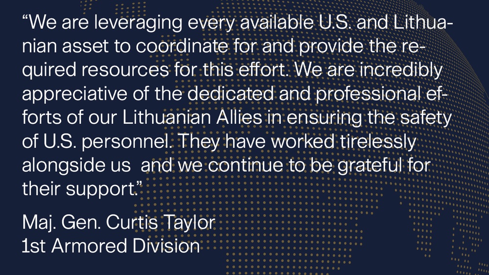 Quote from Maj. Gen. Curtis Taylor