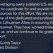 Quote from Maj. Gen. Curtis Taylor