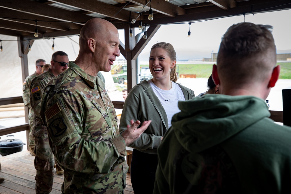 Idaho TAG visits KFOR's Task Force Aviation