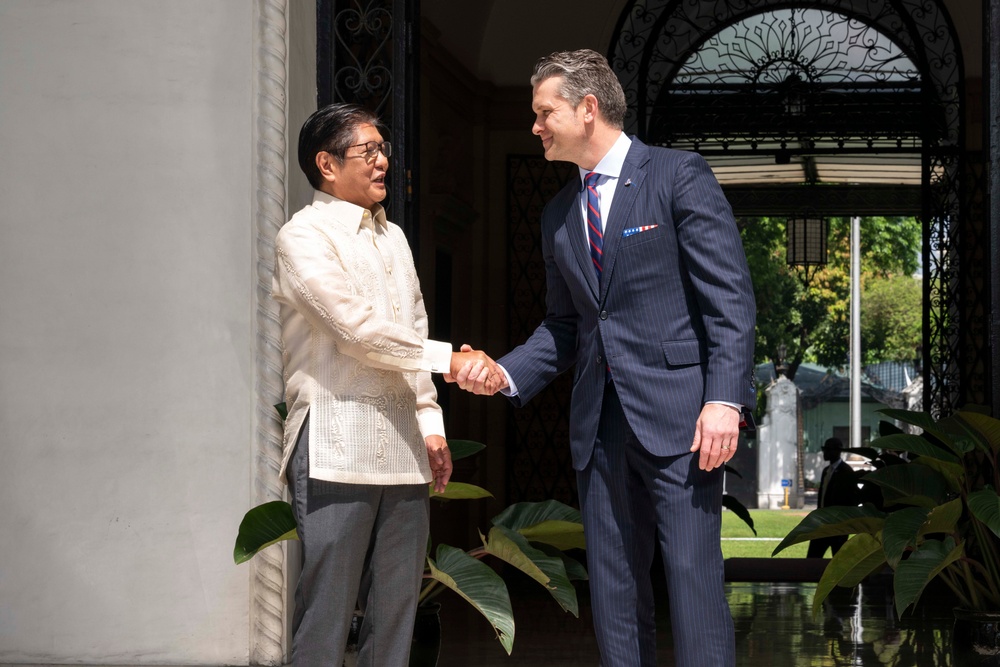 SD Hegseth Visits Malacañang Palace, Camp Aguinaldo, Manila American Cemetery