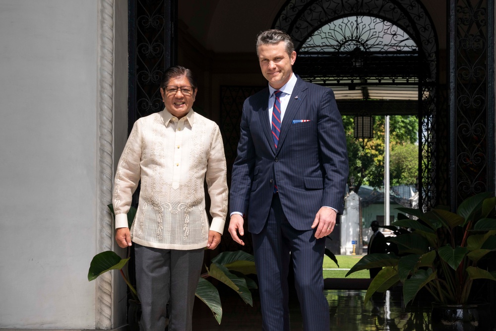 SD Hegseth Visits Malacañang Palace, Camp Aguinaldo, Manila American Cemetery