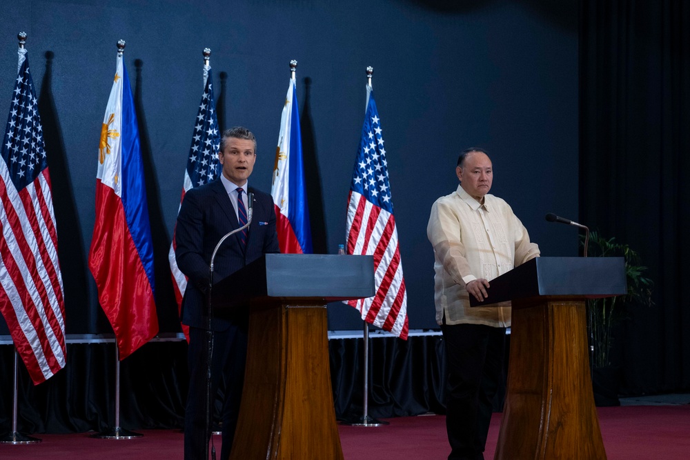SD Hegseth Visits Malacañang Palace, Camp Aguinaldo, Manila American Cemetery