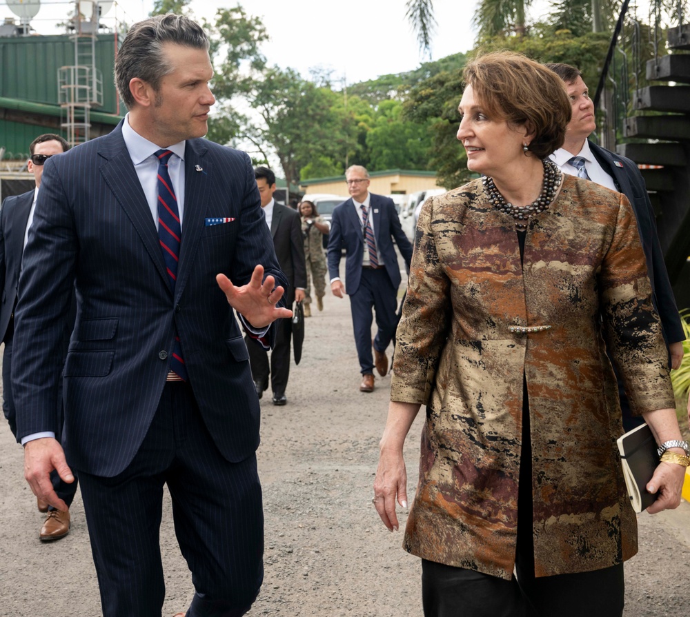 SD Hegseth Visits Malacañang Palace, Camp Aguinaldo, Manila American Cemetery