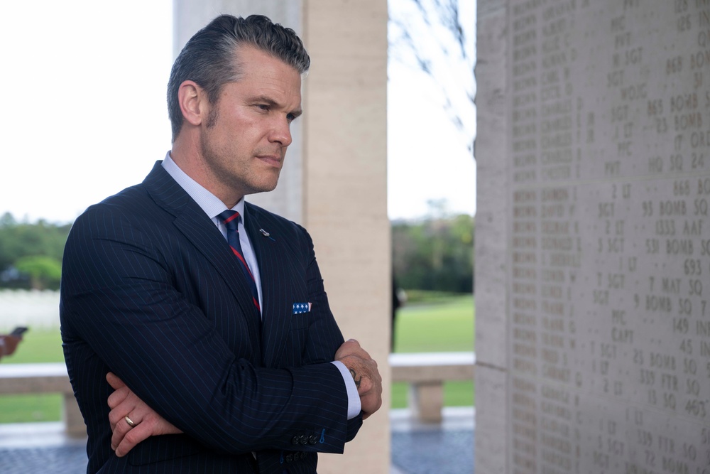 SD Hegseth Visits Malacañang Palace, Camp Aguinaldo, Manila American Cemetery