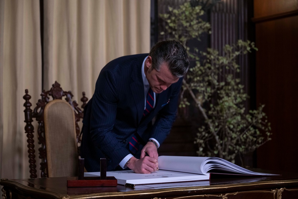 SD Hegseth Visits Malacañang Palace, Camp Aguinaldo, Manila American Cemetery