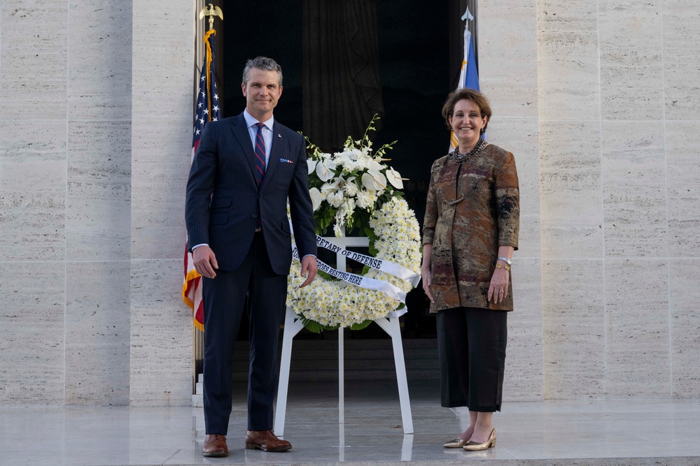 SD Hegseth Visits Malacañang Palace, Camp Aguinaldo, Manila American Cemetery