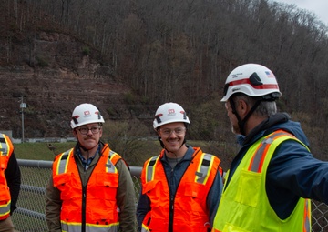 CAT 513 visits Bluestone Dam