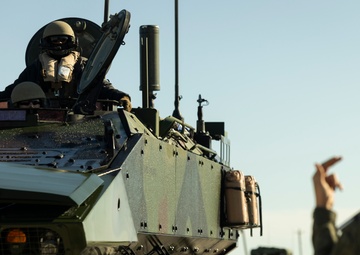U.S. Marines with 2d Assault Amphibian Battalion, 2d Marine Division conduct ACV Testing
