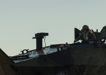 U.S. Marines with 2d Assault Amphibian Battalion, 2d Marine Division conduct ACV Testing