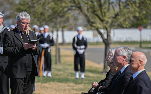 Funeral of U.S. Navy Chief Warrant Officer John G. Connolly at Arlington National Cemetery
