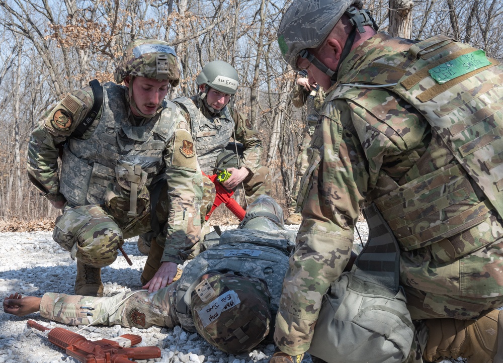 Whiteman Airmen hone expeditionary skills in field training exercise