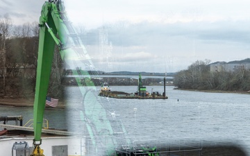 Scoop and restore: Pittsburgh District dredges Monongahela River to support navigation industry