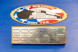USS Scranton (SSN 756) Receives O’Kane Cribbage Board