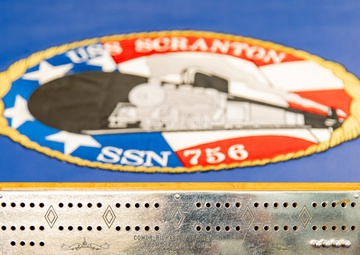 USS Scranton (SSN 756) Receives O’Kane Cribbage Board