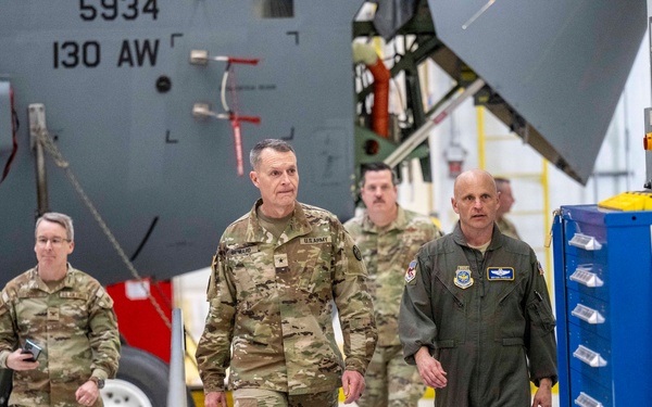 WV Adjutant General Visits McLaughlin