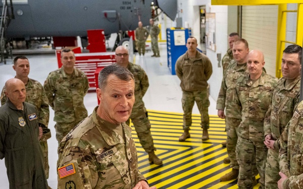 West Virginia Adjutant General visits McLaughlin