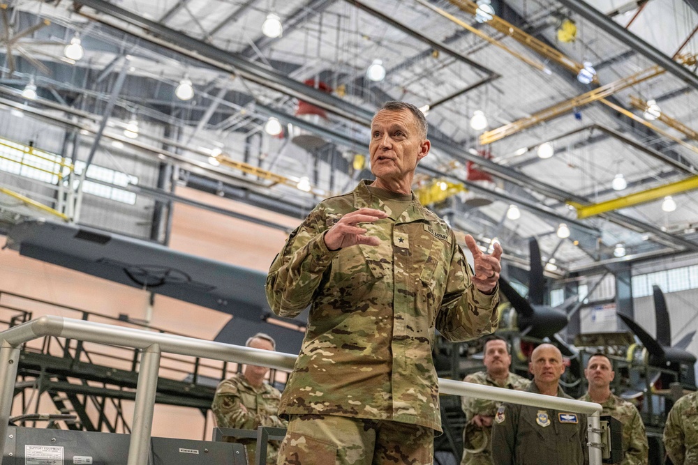 West Virginia Adjutant General visits McLaughlin