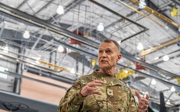 West Virginia Adjutant General visits McLaughlin