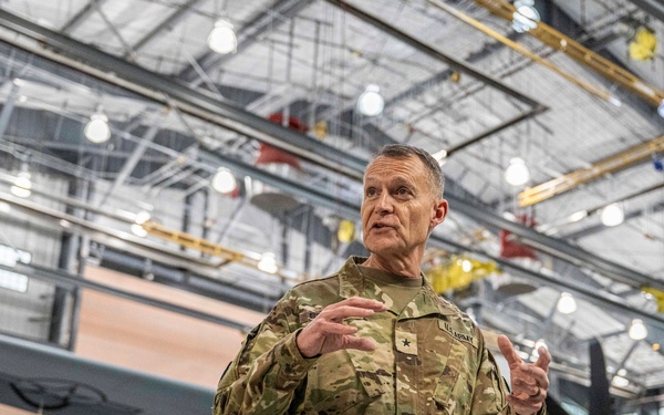 West Virginia Adjutant General visits McLaughlin