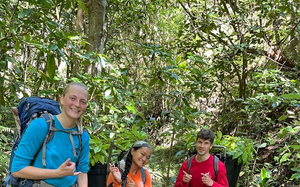 Army Team Plants Hope in Hawaii's Waianae Mountains