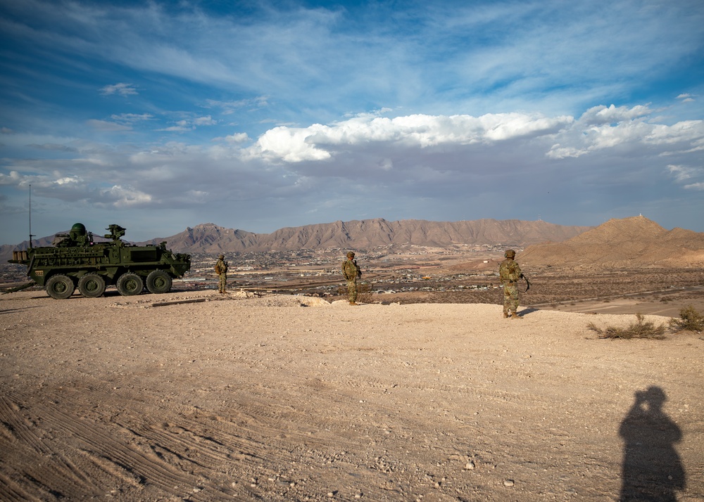 U.S. Soldiers support southern border mission